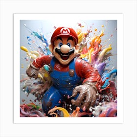 Mario Bros 22 Art Print