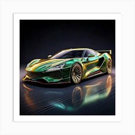 Firefly Sport, Car, Sleek, Aerodynamic, Fast, Luxury, Powerful, Modern, Performance, Dynamic, Stylis (11) Art Print