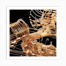 Clockwork Machine Art Print