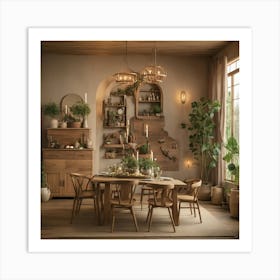 Dining Room Art Print