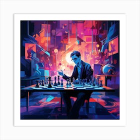 Chess Art Print