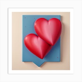 Love, heart, Valentine's Day Art Print