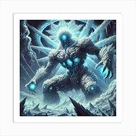 Tempraxis Atmospheric Titan Art Print