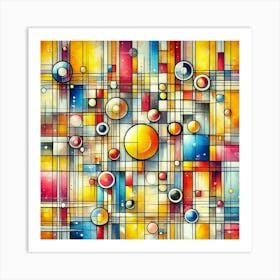 Abstract Painting 4 Art Print