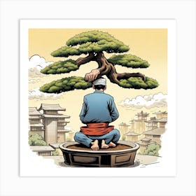 Bonsai Tree Art Print