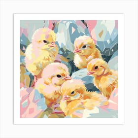 Chicks Art Print