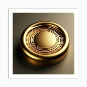 Gold Coin Art Print