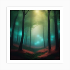 Mystical Forest Retreat 31 Art Print