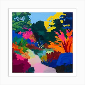 Colourful Gardens Lewis Ginter Botanical Garden Usa 1 Art Print