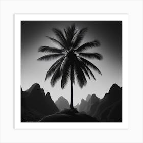 Palm Tree 3 Art Print