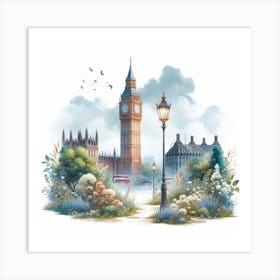 Big Ben 4 Art Print