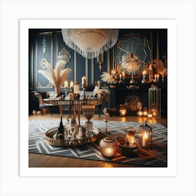 Living Room Decor Art Print