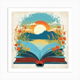 Book Of The Sun Art Print