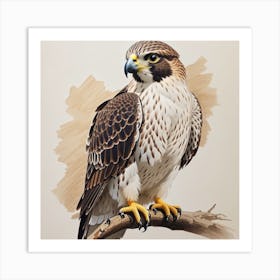 Peregrine Falcon Art Print