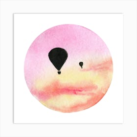 Hot Air Balloons Art Print