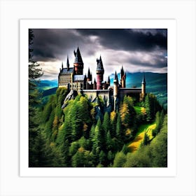 Hogwarts Castle 2 Art Print