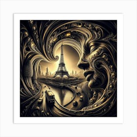 Paris Eiffel Tower 146 Art Print