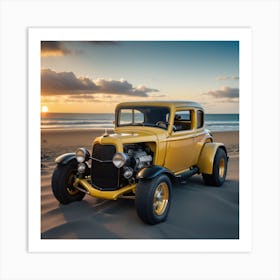 Old Ford Roadster Art Print