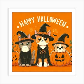 Happy Halloween Art Print