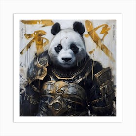 Panda Warrior 1 Art Print