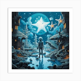 Starry Night 2 Art Print