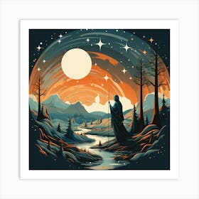 Sasquatch 3 Art Print