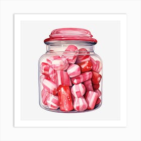 Candy Jar 15 Art Print