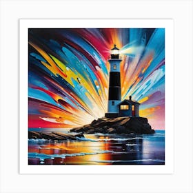 Lighthouse 18 Art Print