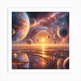 Space City 29 Art Print