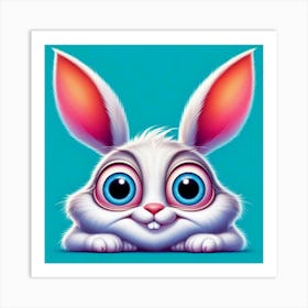 Cute Bunny 7 Art Print