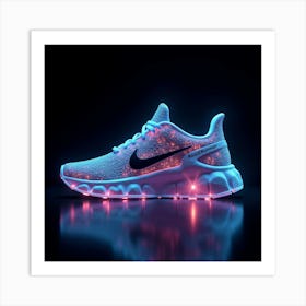 Glow In The Dark 3 Art Print