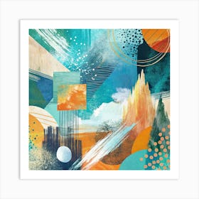 Abstract Painting 265 Art Print