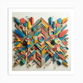 Geometric Art Art Print