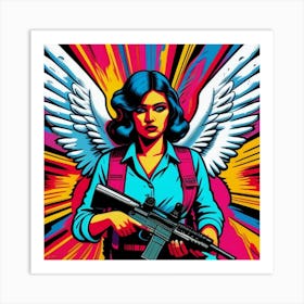 War angel 18 Art Print