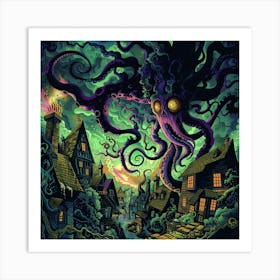 Octopus 28 Art Print