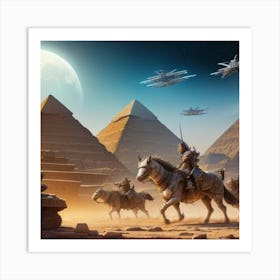 The Cryptoid Caravan Art Print