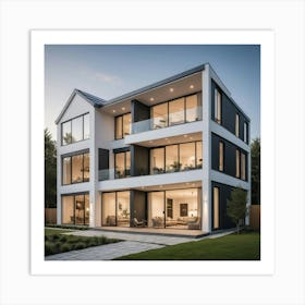 Modern House Art Print