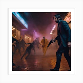 John Wick 3 Art Print