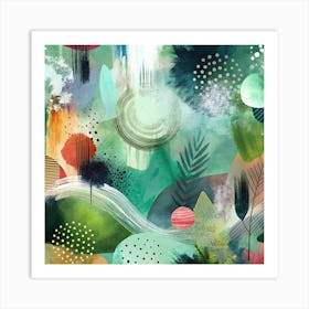 Abstract Painting 53 Art Print