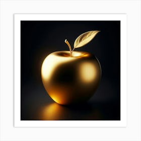 Golden Apple 1 Art Print