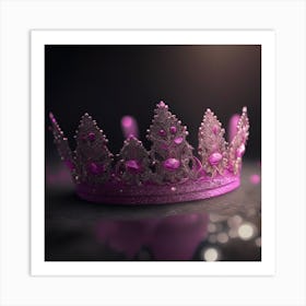 Crown Of Pink Art Print