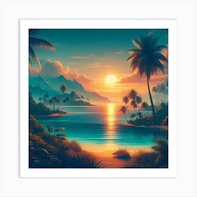 Tropical Paradise 2 Art Print