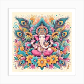 Ganesha 34 Art Print