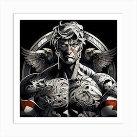 HUNZINATOR POWER Art Print