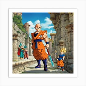 Dragon Ball Super 75 Art Print