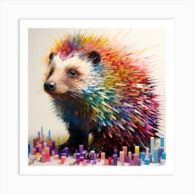 Hedgehog 1 Art Print