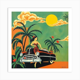 Hawaiian Girl 1 Art Print