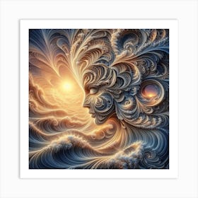 Fractal Art 11 Art Print