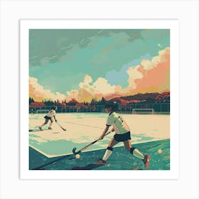 Field Hockey 14 Art Print