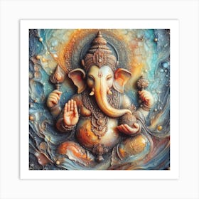 Ganesha 5 Art Print